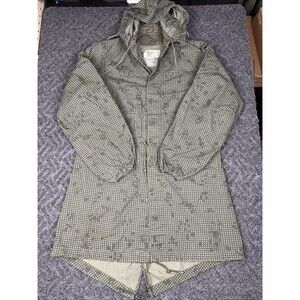 Military Jacket Small Fishtail Parka Desert Night Camouflage U.S. Army Green